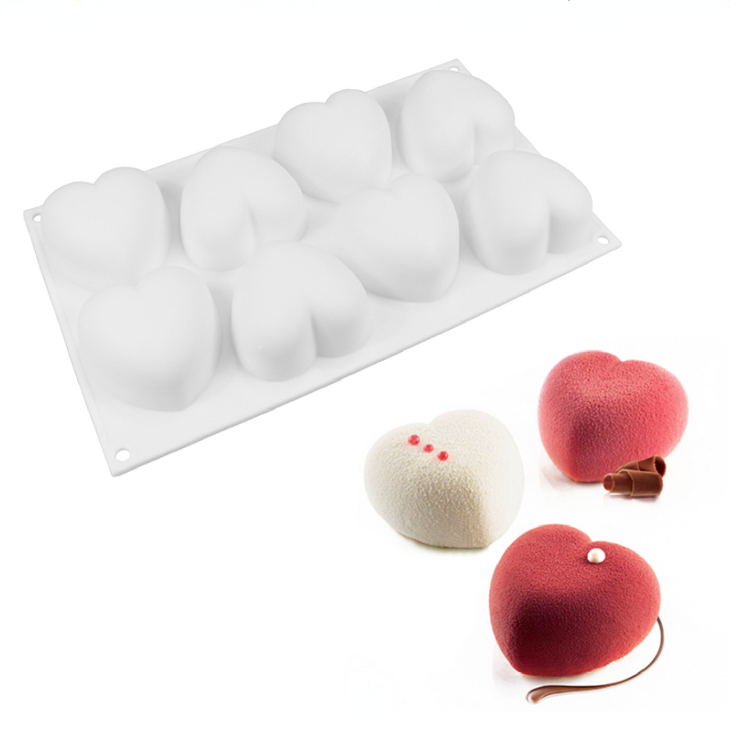 Soap Making Things - Aşk Kalp Silikon Sabun Kalıp El