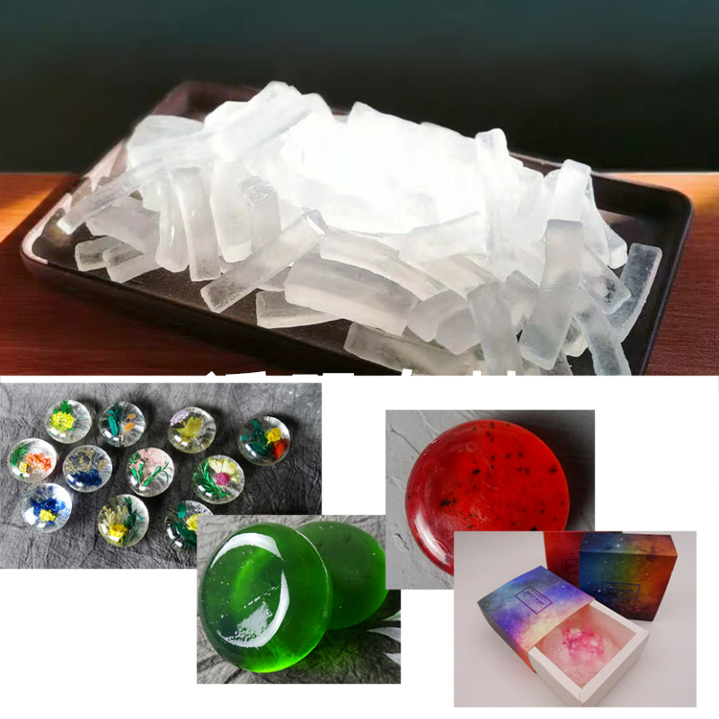 Soap Making Kit Organic - DIY Taban Sabunu 1 Torba Şeffaf