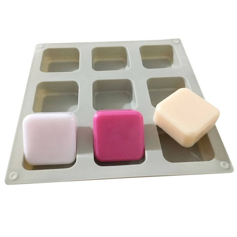 Soap Making Things - 1 adet silikon sabun kalıpları 9