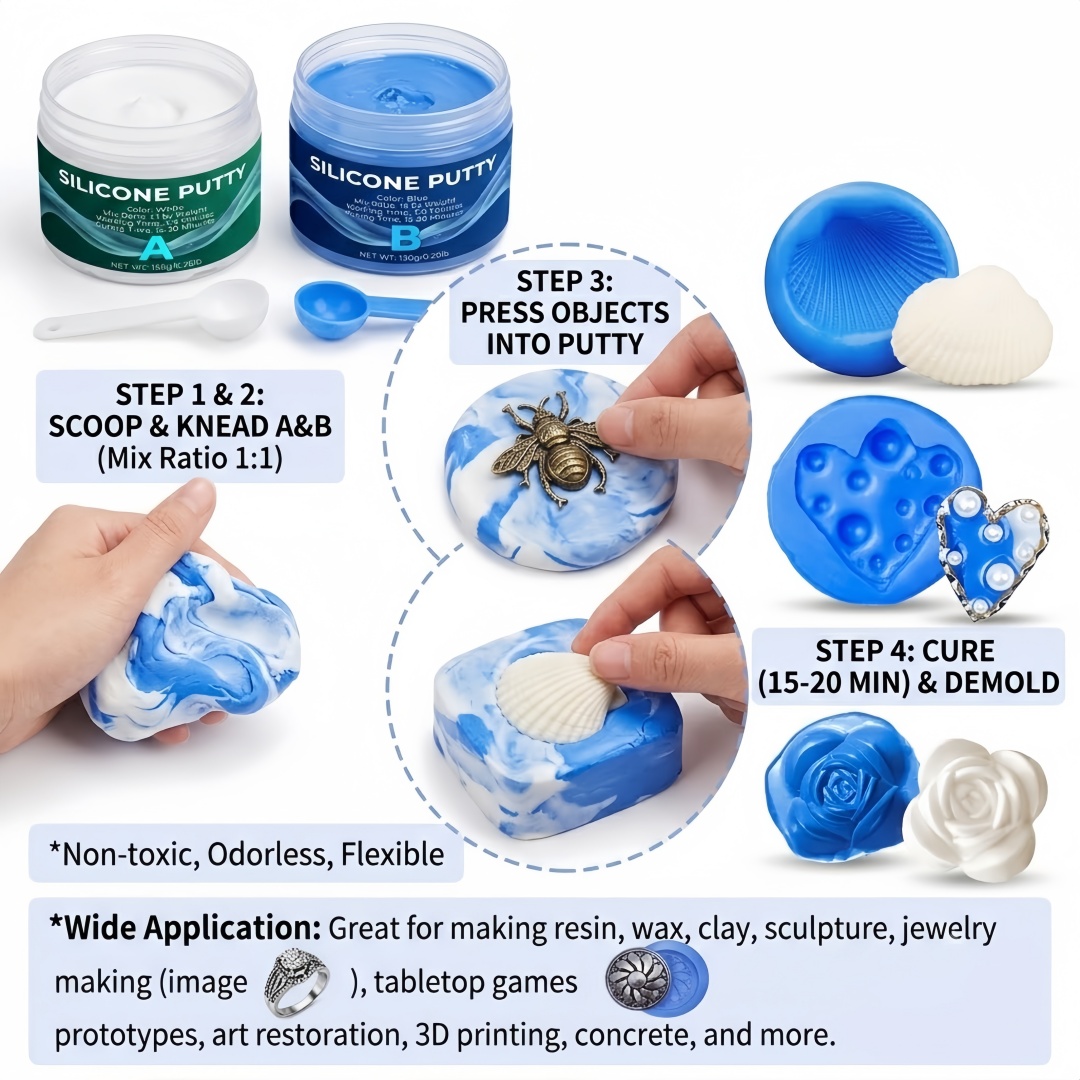 Silikon Macun Kalıp Yapım Malz - Soap Making Organic incelemesi ve fiyatı