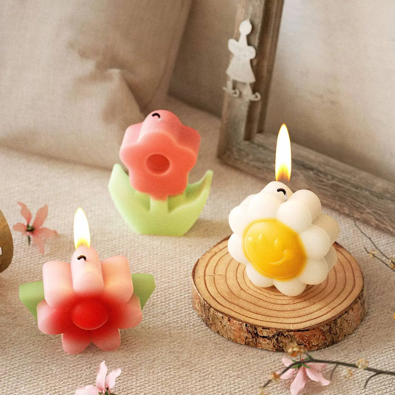 Çiçek Aromaterapi Mum Silikon  - Soap Making In Home incelemesi ve fiyatı
