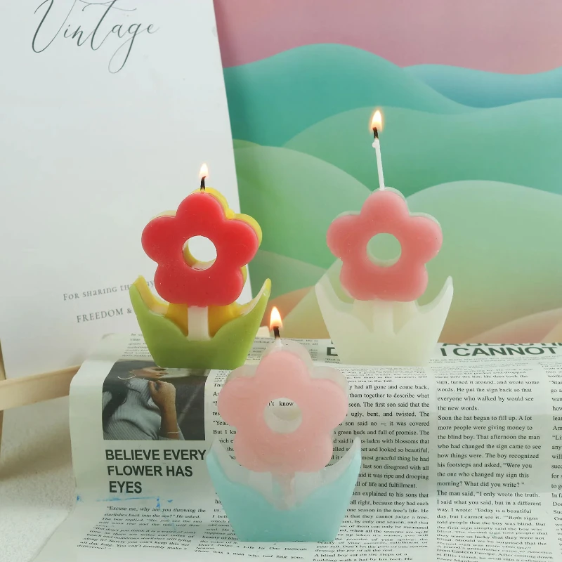 Çiçek Aromaterapi Mum Silikon  - Soap Making In Home incelemesi ve fiyatı