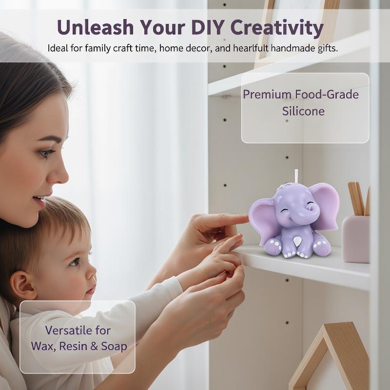 Sevimli 3D Fil Silikon Mum Kal - Soap Making Organic incelemesi ve fiyatı