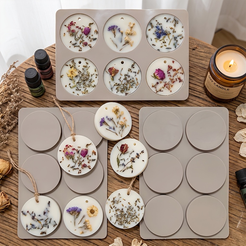 6 Bölmeli Yuvarlak Etiket Sili - Soap Making Things incelemesi ve fiyatı