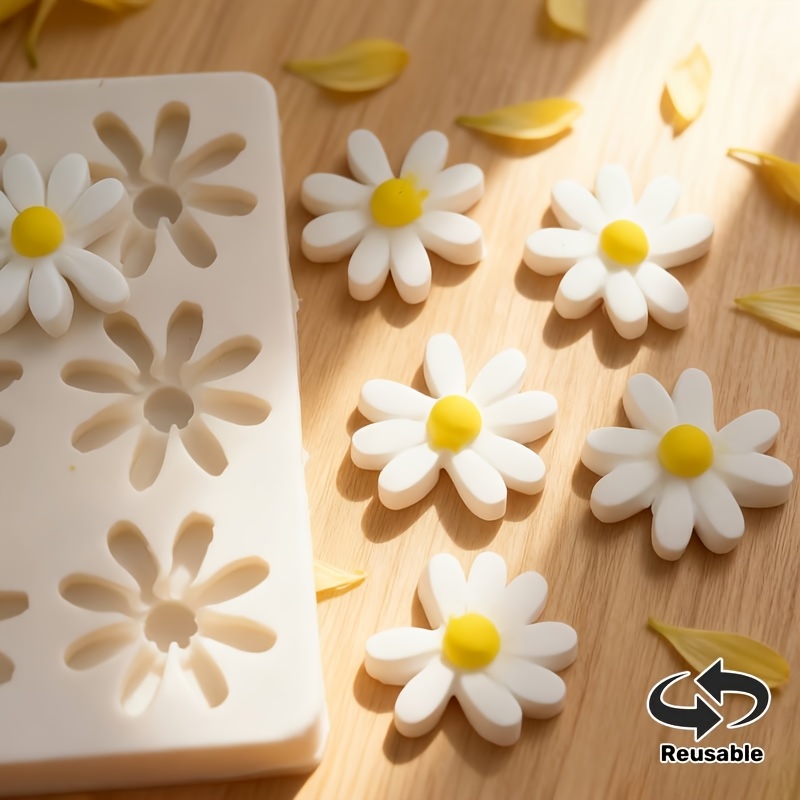 1 adet 3D Papatya Ayçiçeği Sil - Soap Making Organic incelemesi ve fiyatı