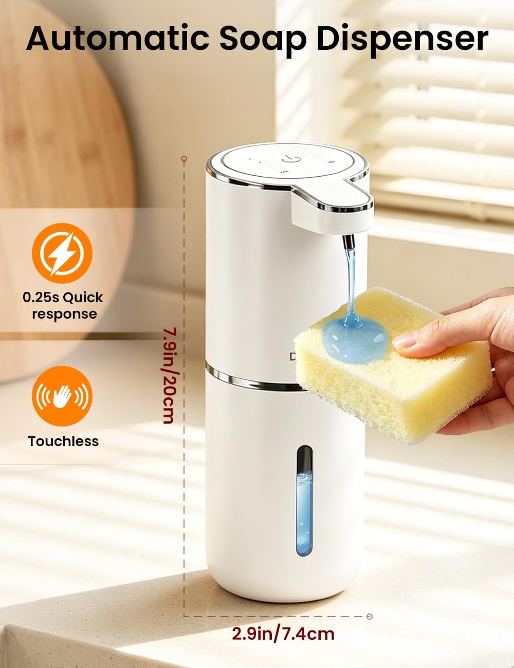 380ML Kapasiteli Işıklı Ekran  - Soap Making Foam incelemesi ve fiyatı