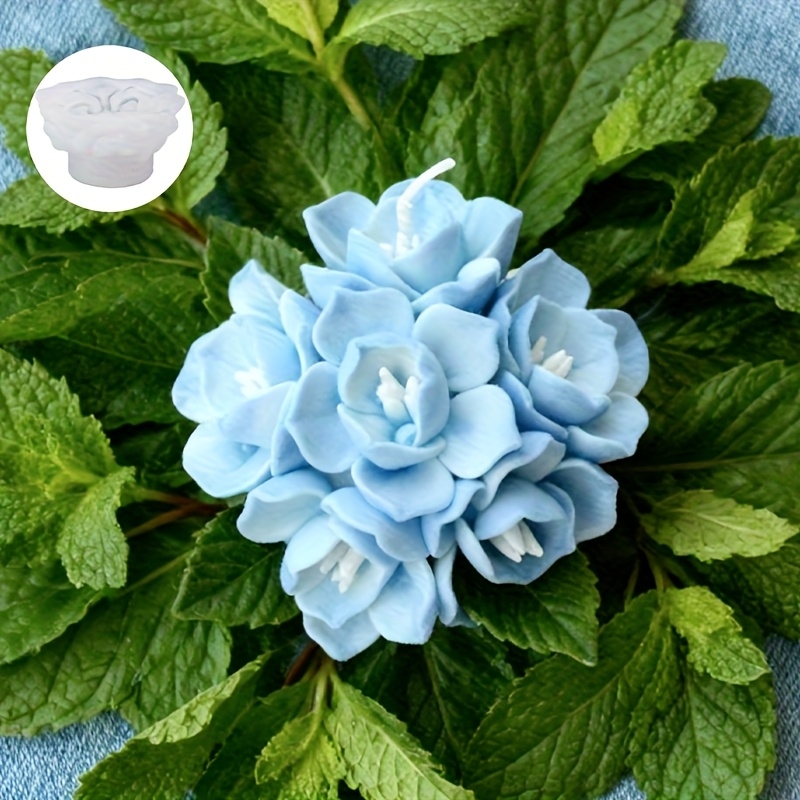1 adet Ortanca Mum Silikon Kal - Soap Making Organic incelemesi ve fiyatı