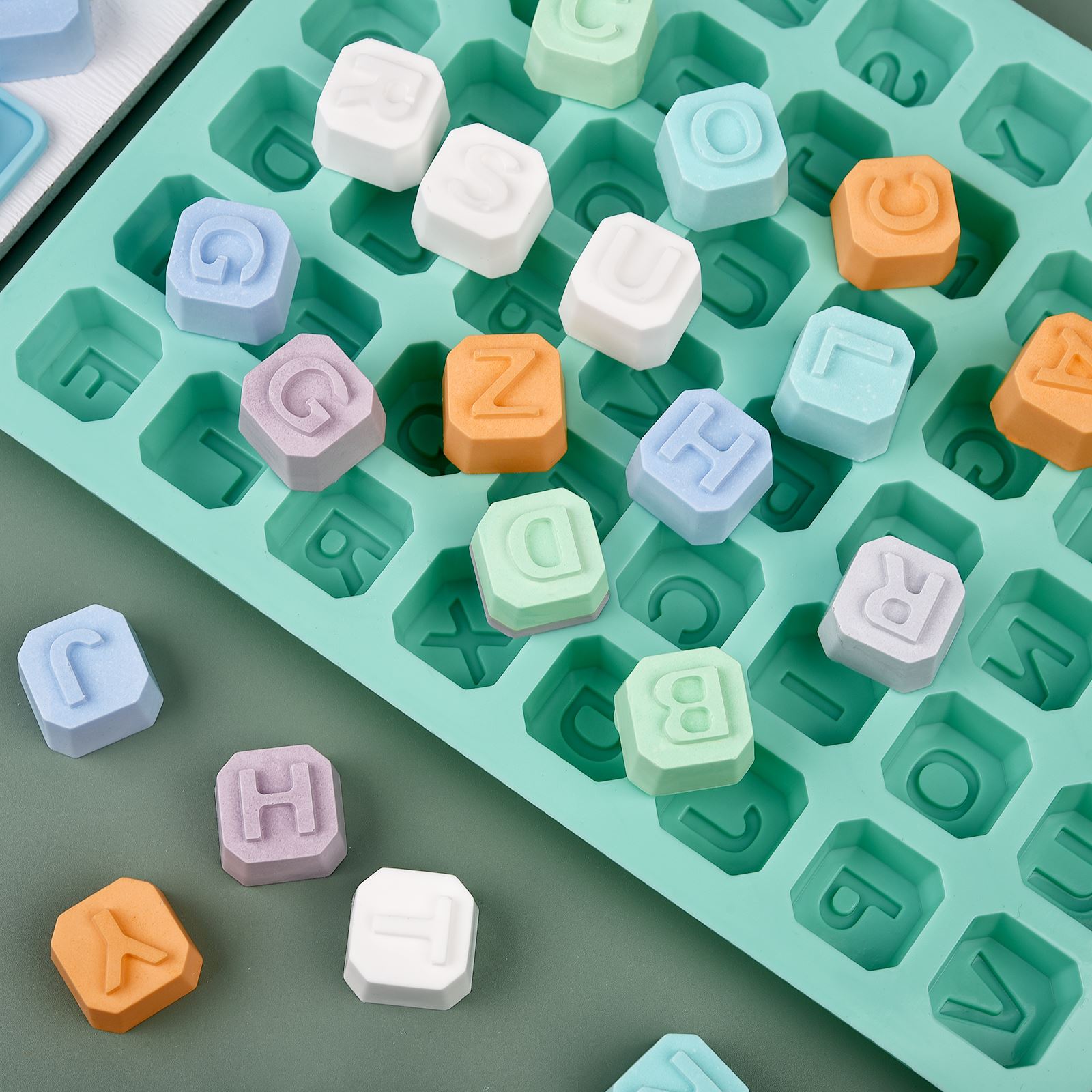 48 Mektup İngiliz Alfabesi mek - Soap Making Organic incelemesi ve fiyatı