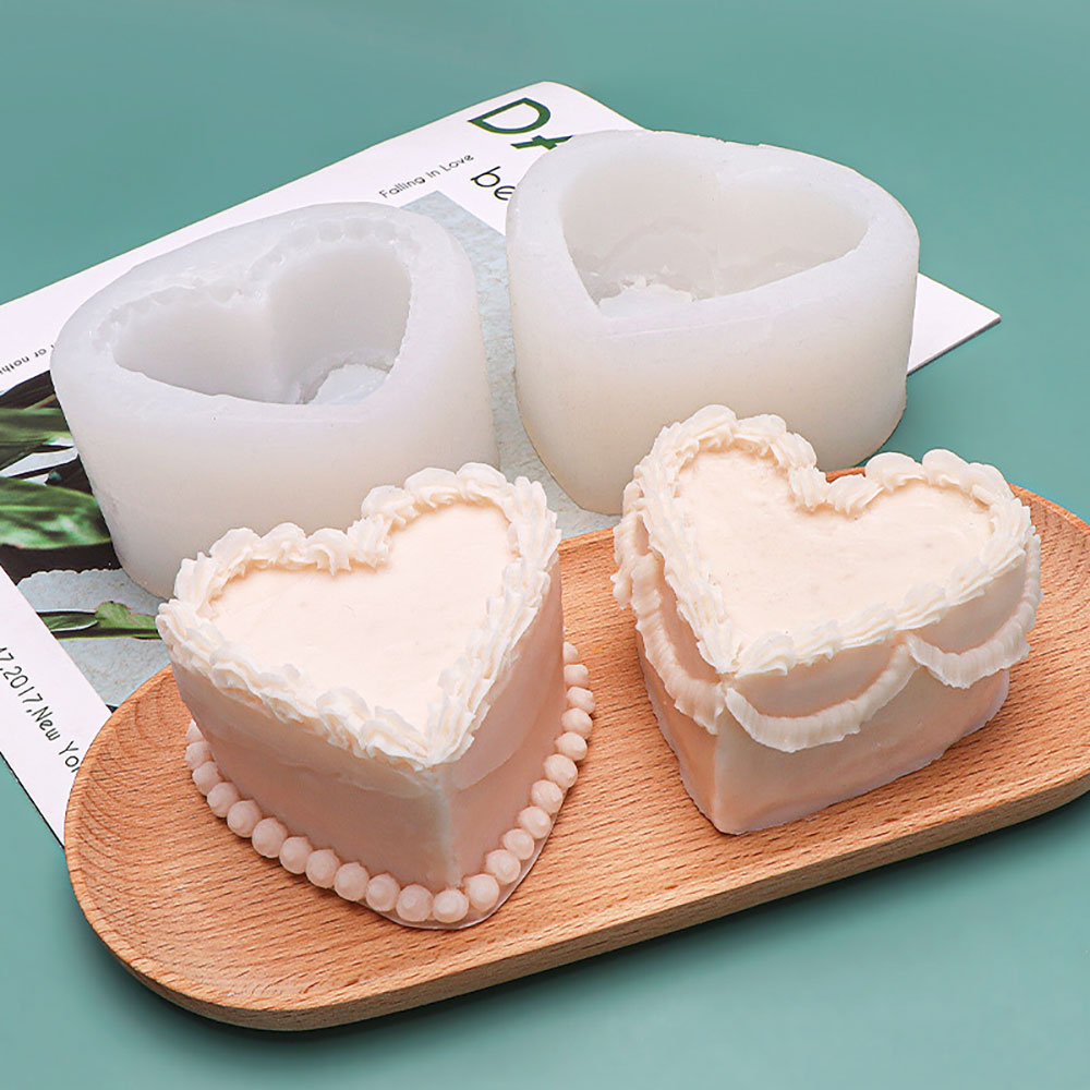 Eğlenceli Kalp Kek Şekilli Mum - Soap Making Things incelemesi ve fiyatı