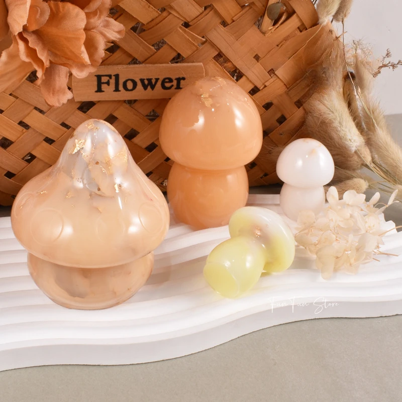 3D Mantar Mum silikon kalıp Kr - Soap Making Things incelemesi ve fiyatı