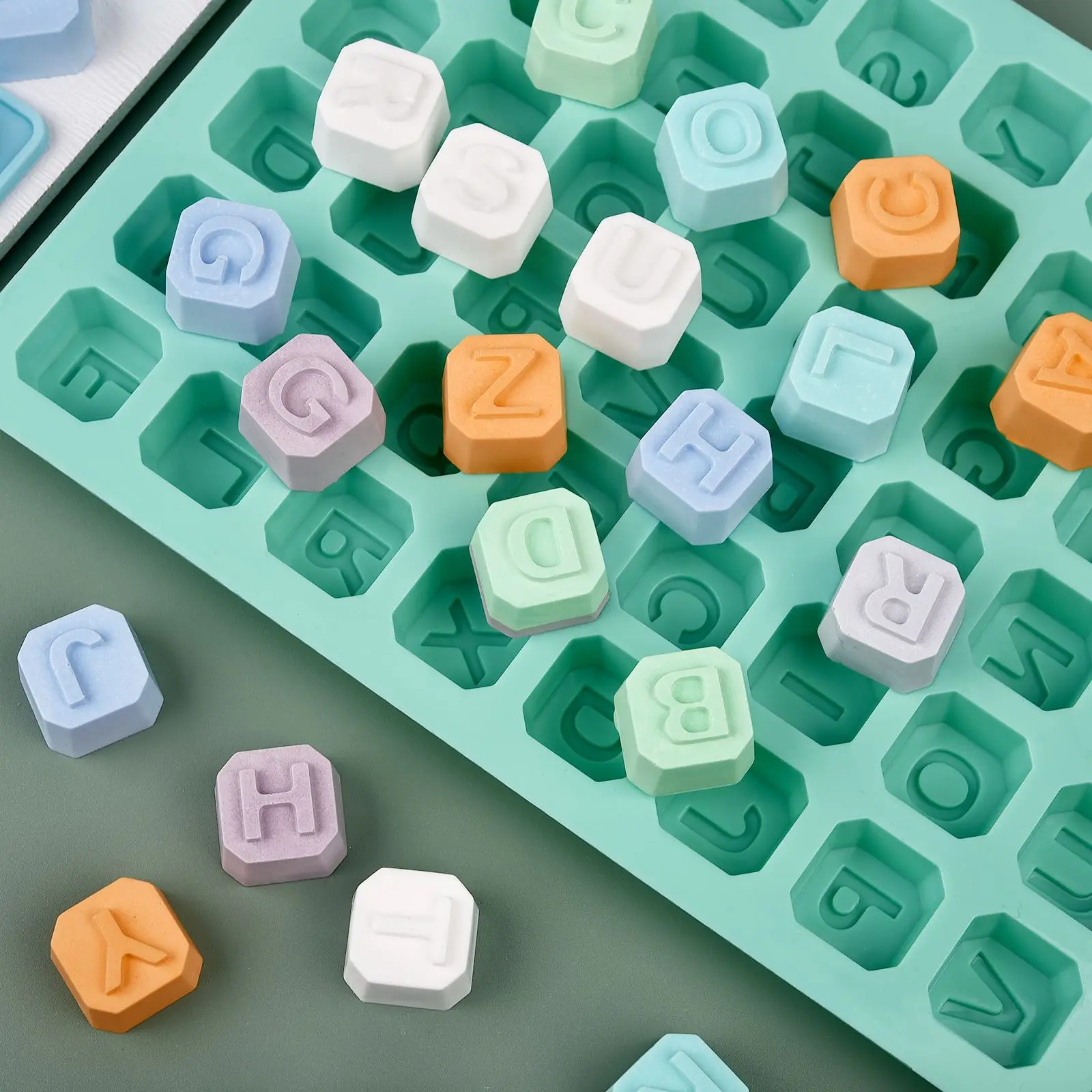 48 Mektup İngiliz Alfabesi mek - Soap Making Organic incelemesi ve fiyatı