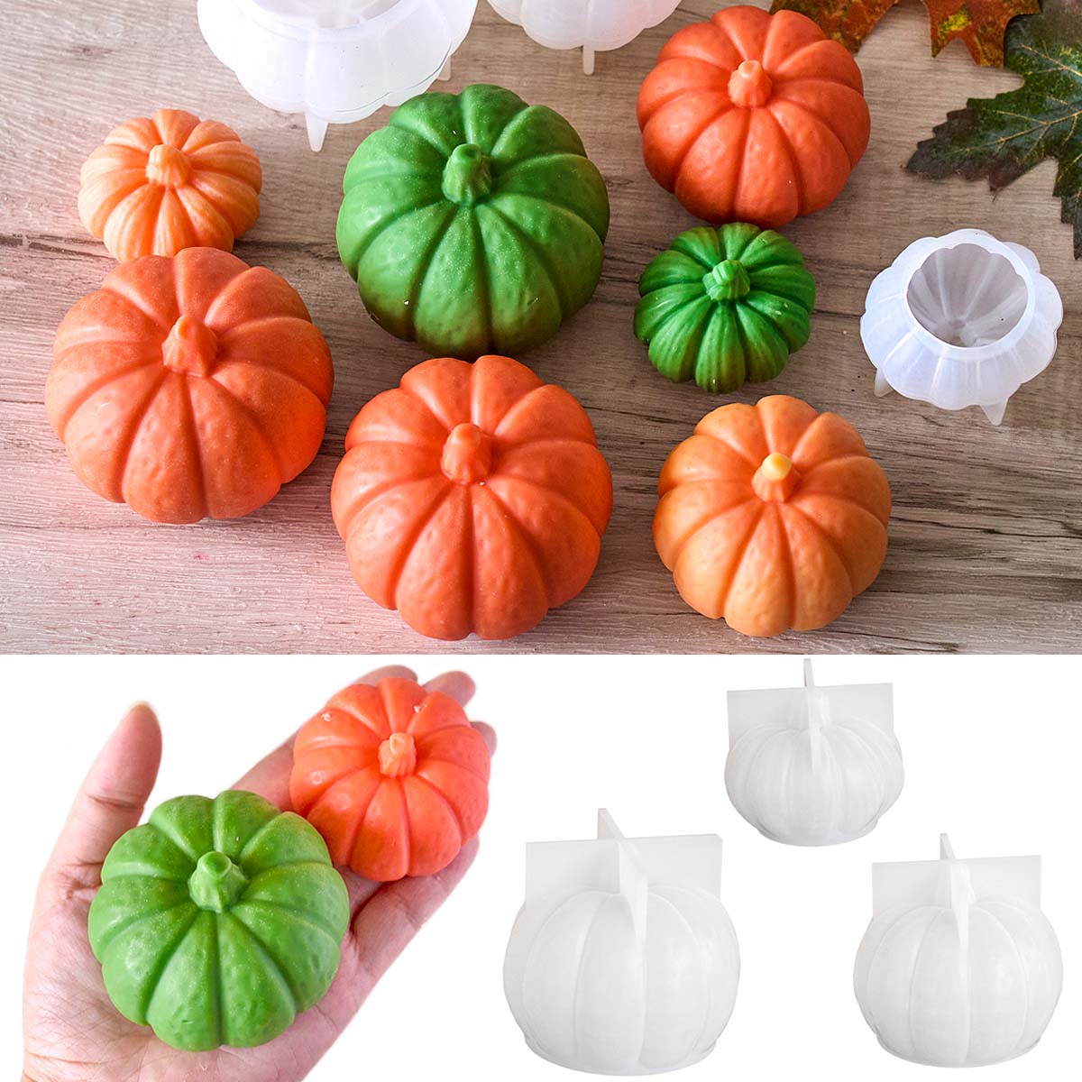 Cadılar bayramı Balkabağı Mum  - Soap Making Things incelemesi ve fiyatı