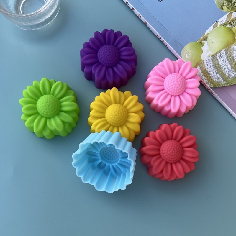 6 adet Set yapışmaz çiçek tasa - Soap Making Organic incelemesi ve fiyatı