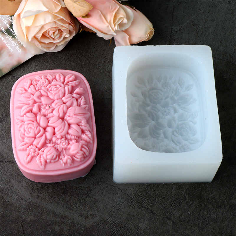 Kare Çiçek Silikon Sabun Kalıb - Soap Making In Home incelemesi ve fiyatı