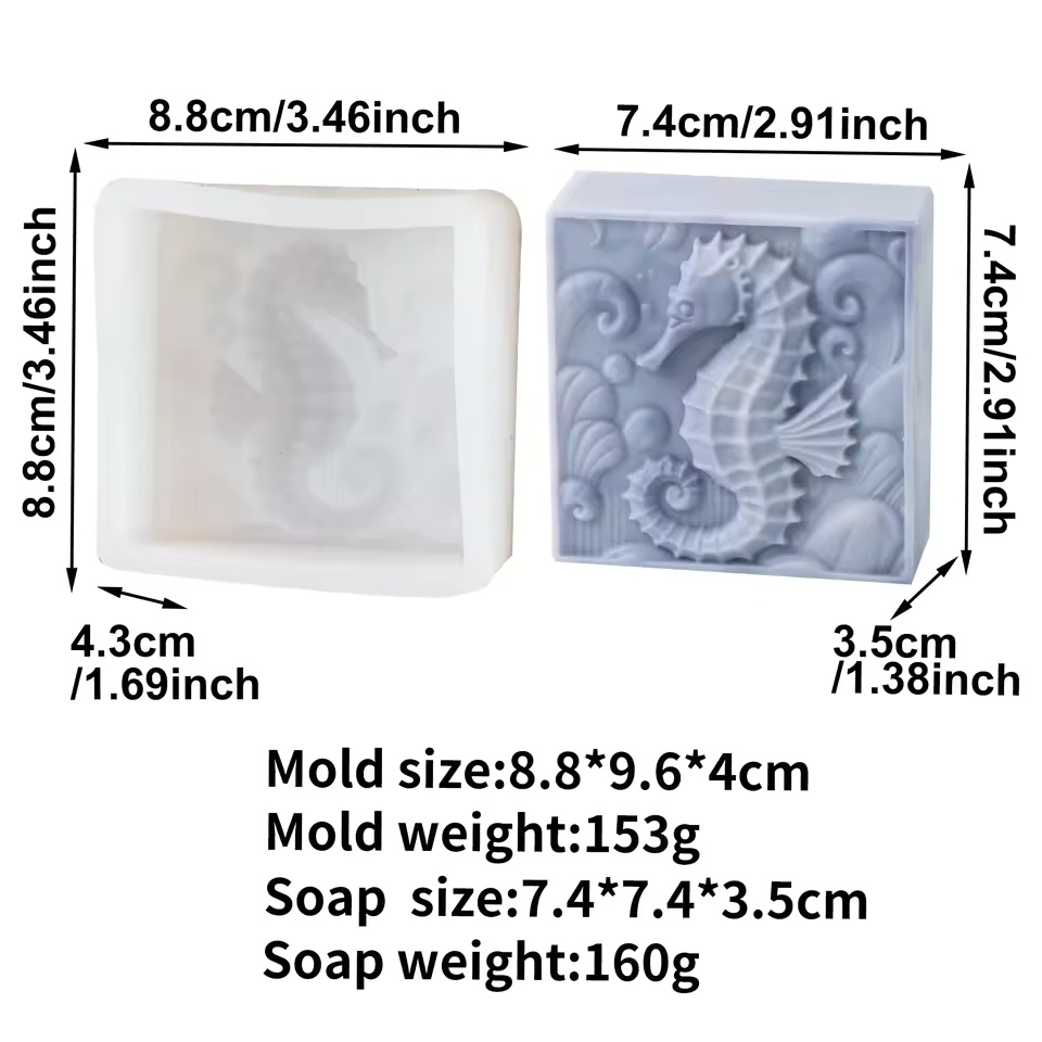 3D Denizatı Silikon Sabun Kalı - Soap Making In Home incelemesi ve fiyatı