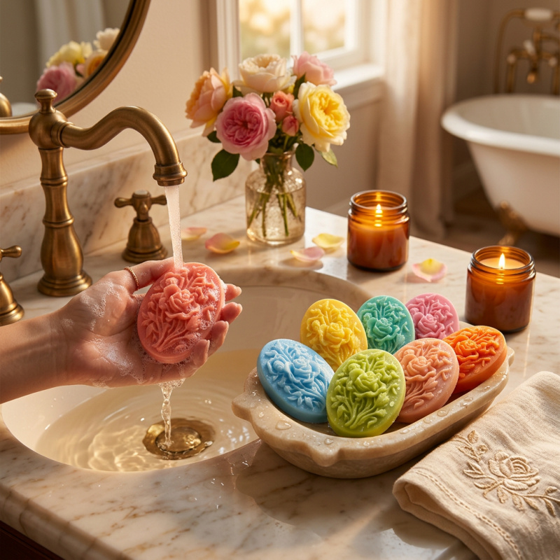 4 Çiçek şekilli silikon kalıp, - Soap Making Organic incelemesi ve fiyatı
