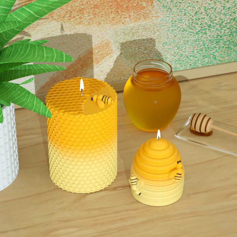 Mum silikon kalıp 3D arı petek - Soap Making Homemade incelemesi ve fiyatı